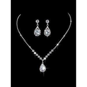 Wedding Set Earrings And Necklace Set